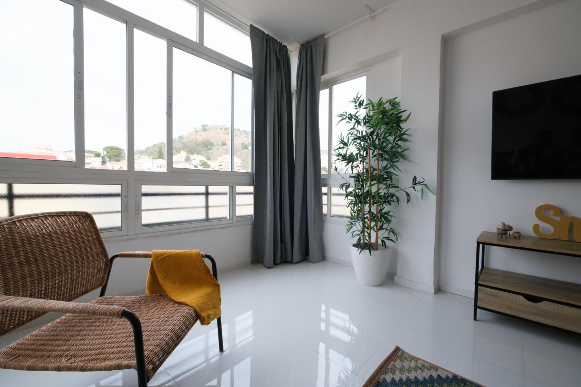 Wonderful Central Apartment Panoramics Views Wifi Màlaga Exteriér fotografie