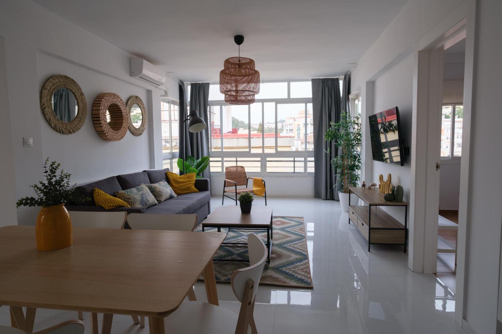 Wonderful Central Apartment Panoramics Views Wifi Màlaga Exteriér fotografie