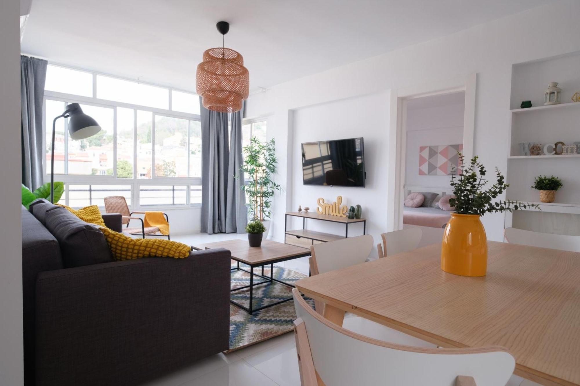 Wonderful Central Apartment Panoramics Views Wifi Màlaga Exteriér fotografie